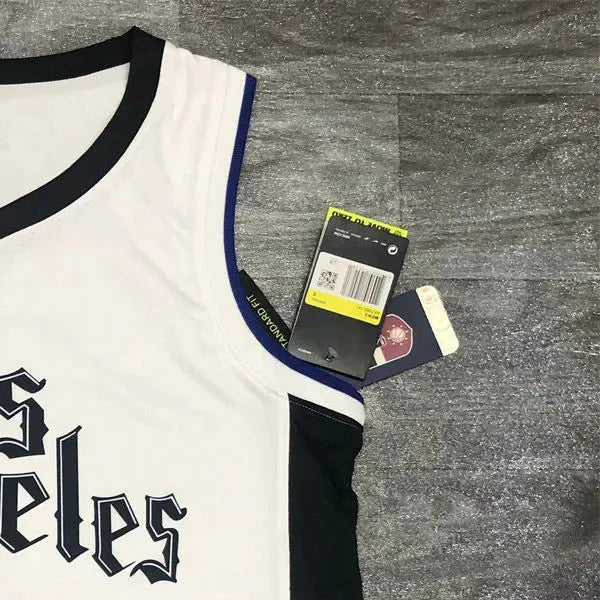 NBA Los Angeles Clippers V neck White Jersey WILLIAMS#23 S-XXL