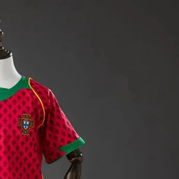 Retro Portugal 2004 Home Kid Kits