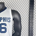 NBA Memphis Grizzies 2023 Round Neck White Jersey SMART#36 S-XXL