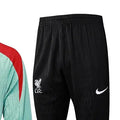 2425 Liverpool Light blue Long-sleeved half-pull training kit Football team kit