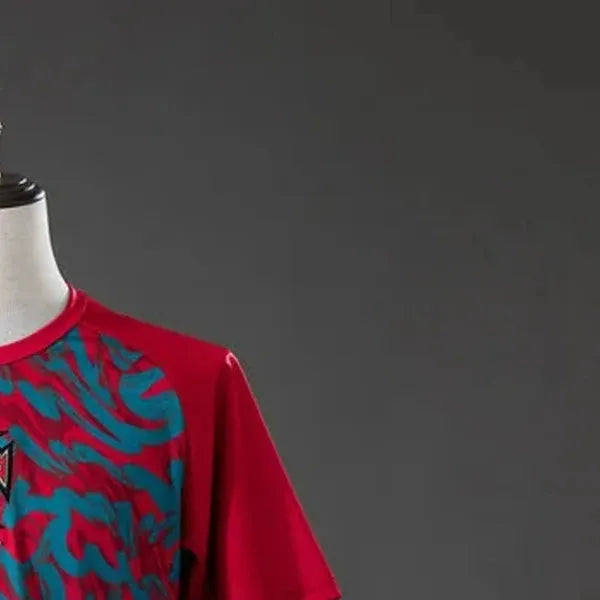2026 Portugal Warmup Red Jersey Fan Version