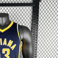 NBA Indiana Pacers V-Neck Black Jersey SIAKAM#43 S-XXL