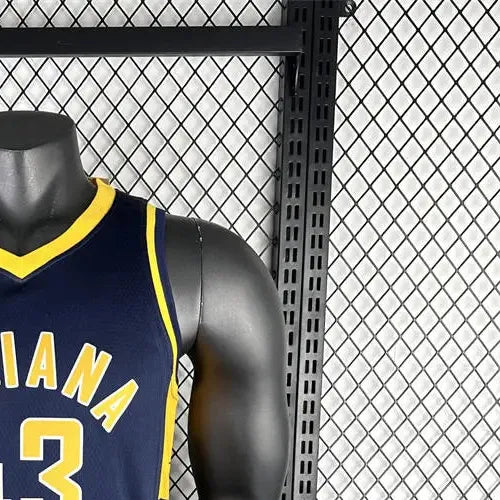 NBA Indiana Pacers V-Neck Black Jersey SIAKAM#43 S-XXL
