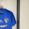202627 Sao Paulo Trainging Blue Jersey Fan Version