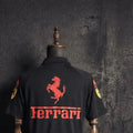 F1 Racing Scuderia Ferrari 2025 Black POLO