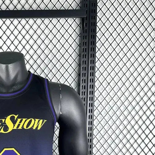 NBA Los Angeles Lakers 2425 City Edition Purple Jersey JAMES JR.#9 S-XXL