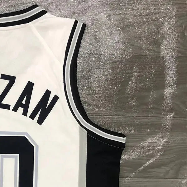 NBA San Antonio Spurs V-Neck White jersey DeROZAN#10 S-XXL