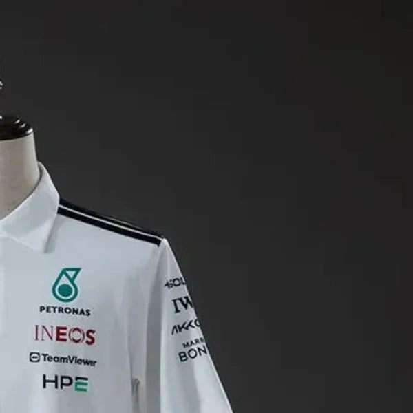 F1 Racing Mercedes-AMG 2026 White Polo