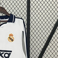Retro Real Madrid 0001 Home jersey Home Long Sleeves Fan Version