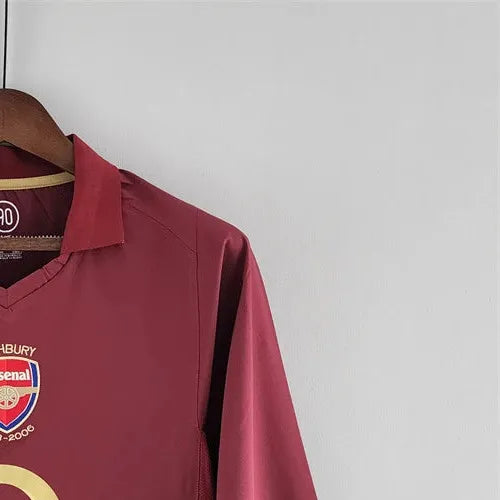 Retro Arsenal 0506 long sleeve Home jersey Fan Version