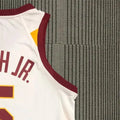 NBA Cleverland Cavaliers V-Neck White jersey SMITH JR.#5 S-XXL