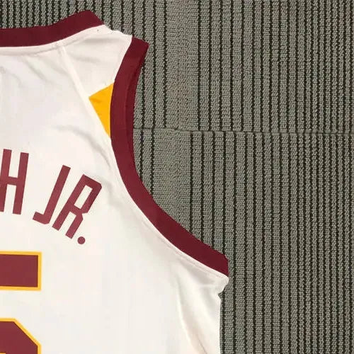 NBA Cleverland Cavaliers V-Neck White jersey SMITH JR.#5 S-XXL