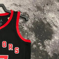 NBA Toronto Raptors V-Neck Black jersey VANVLEET#23 S-XXL