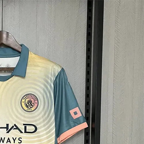 2425 Manchester City four Jersey Fan Version