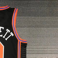 NBA New York Knicks Round Neck Black 75th Anniversary jersey BARRETT#9 S-XXL