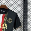 202526 PSG Black and Gold Edition Jersey Fan Version