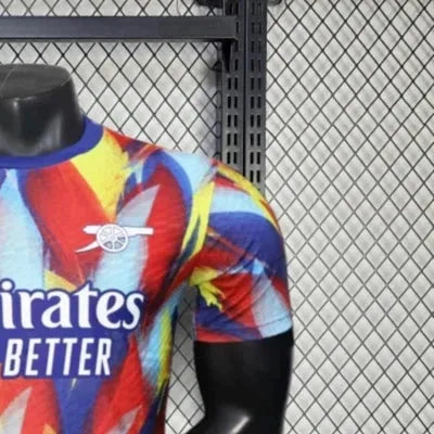 202526 Arsenal Colorful pre-match training jersey Player Version
