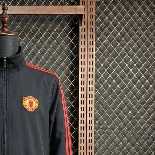 2026 Manchester United Black Windbreaker Sport Unifom