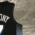 NBA New York Knicks Round Neck Black jersey ANTHONY#7 S-XXL