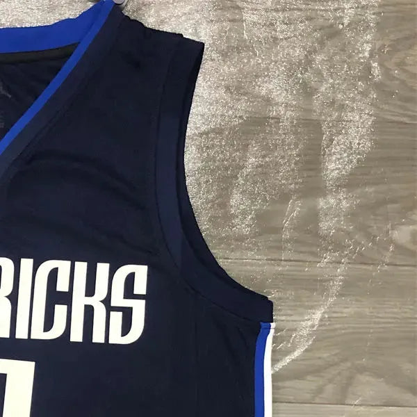 NBA Dallas Mavericks V Neck Royal Blue Jersey NOWITZKI#41 S-XXL