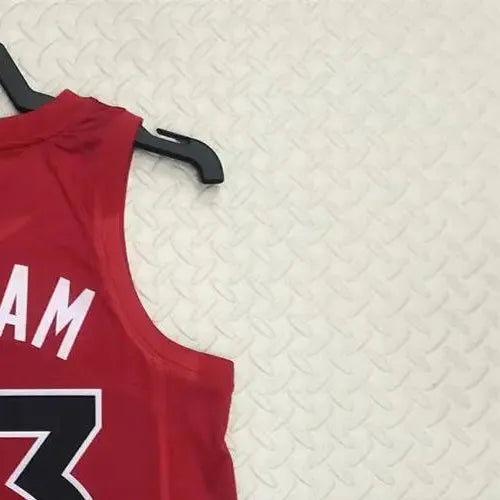 NBA Toronto Raptors V-Neck Red Jersey SIAKAM#43 S-XXL