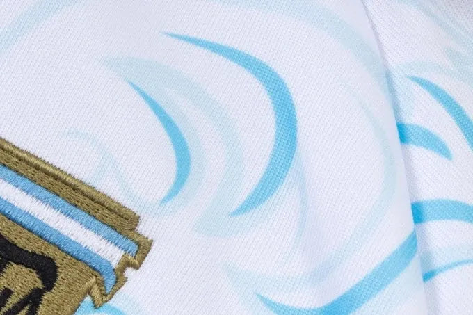 2026 Argentina White Jacket Training Suit Set