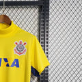 Retro 201415 Corinthians goalkeeper Yellow jersey Fan Version