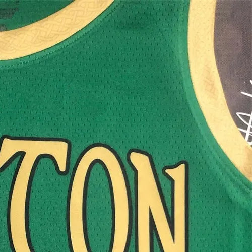 NBA Boston Celtics Round Neck Green Jersey S-XXL