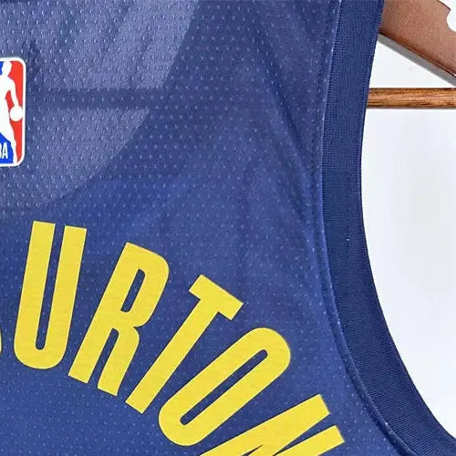 NBA Indiana Pacers 2024 City Edition V-Neck City Edition Black Jersey HALIBURTON#0 S-XXL
