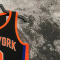 NBA New York Knicks V-Neck City Edition Black jersey BARRETT#9 S-XXL