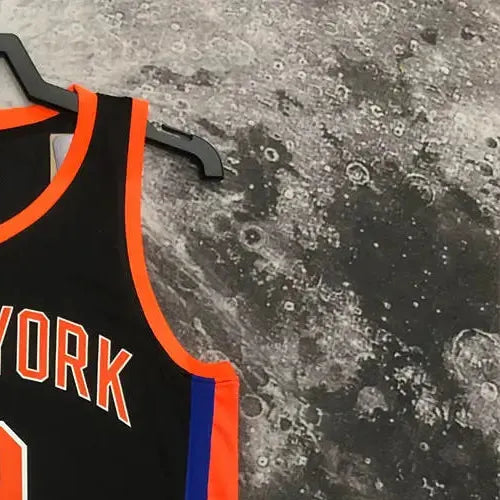 NBA New York Knicks V-Neck City Edition Black jersey BARRETT#9 S-XXL