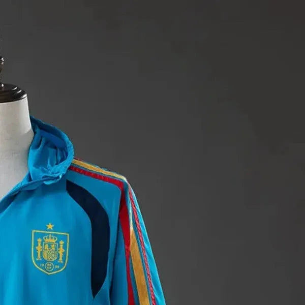 2026 Spain Blue Windbreaker
