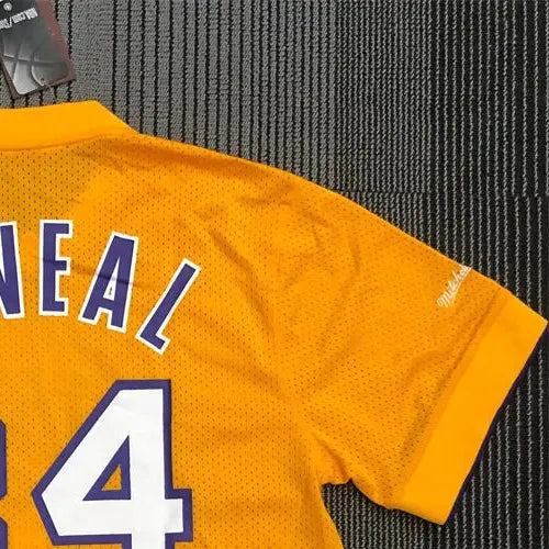 NBA Los Angeles Lakers Mitchellness Jersey Golden O'NEAL#34 S-XXL