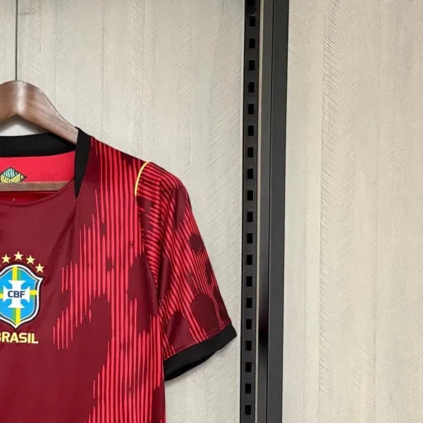 Brazil 2026 World Cup Special Edition Red Jersey Fan version