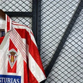 Retro Sporting Gijon 9495 Home jersey Fan Version