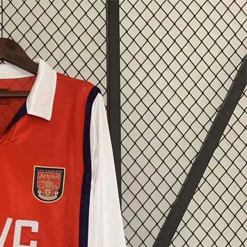 Retro Arsenal 9899 long sleeve Home jersey Fan Version