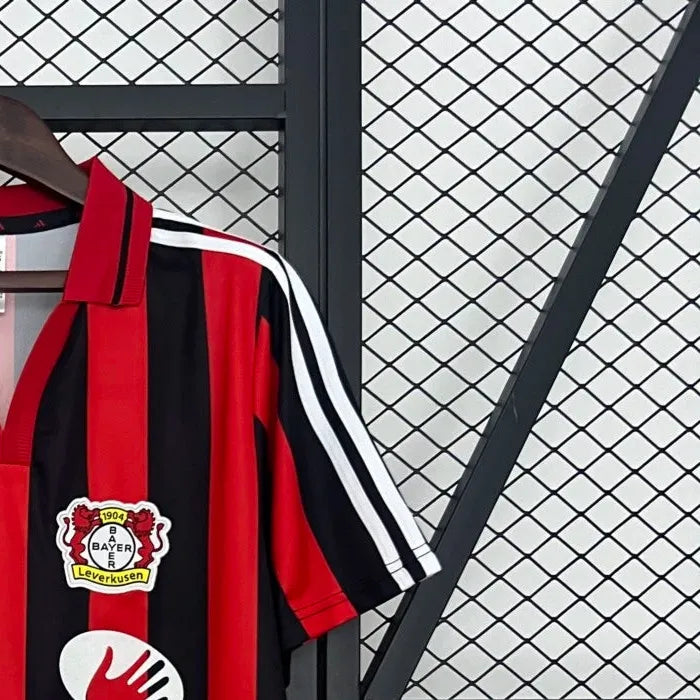 Retro 0102 Leverkusen Home jersey Fan Version