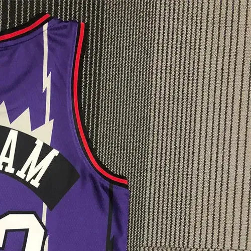 NBA Toronto Raptors Round Neck Purple SIAKLM#43 jersey S-XXL