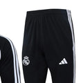 2026 Real Madrid Black Long-sleeved half-pull training kit