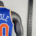 NBA New York Knicks Round Neck Blue jersey RANDLE#30 S-XXL