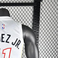 NBA Miami Hearts Round Neck City Edition White Jersey JAQUEZ JR.#11 S-XXL