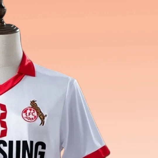 Retro FC Koln 199091 Home jersey Fan Version