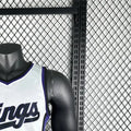 NBA Scaramento Kings 2024 V-Neck White jersey DeROZAN#10 S-XXL