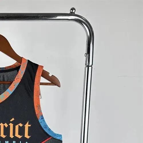 NBA Washington Wizards KUZMA#33 2024 City Edition Swingman Black Jersey S-XXL