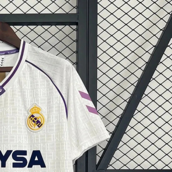 Retro Real Madrid 199092 Home jersey Fan Version