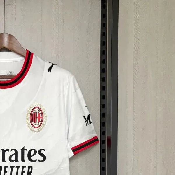 202526 AC Milan x Slam Jam White Jersey Fan Version