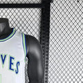 NBA Minnesota Timberwolves Retro Roud White Jersey ANDERSON#1 S-XXL