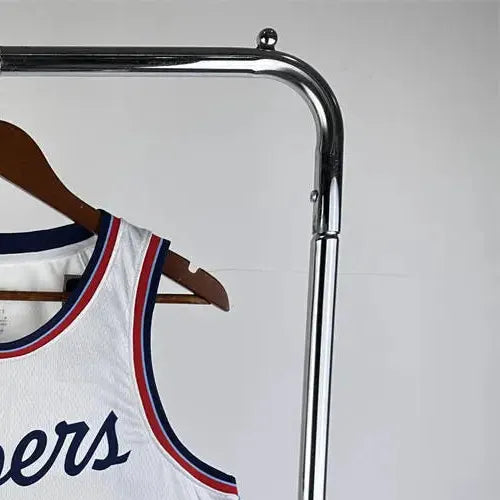 NBA Los Angeles Clippers 2425 Round Neck White Jersey WESTBROOK#0 S-XXL