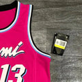 NBA Miami Hearts round neck Pink Jersey ADEBAYO#13 S-XXL