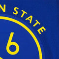 NBA Golden State Warriors V-Neck 75th anniversary Blue Jersey YOUNG#6 S-XXL